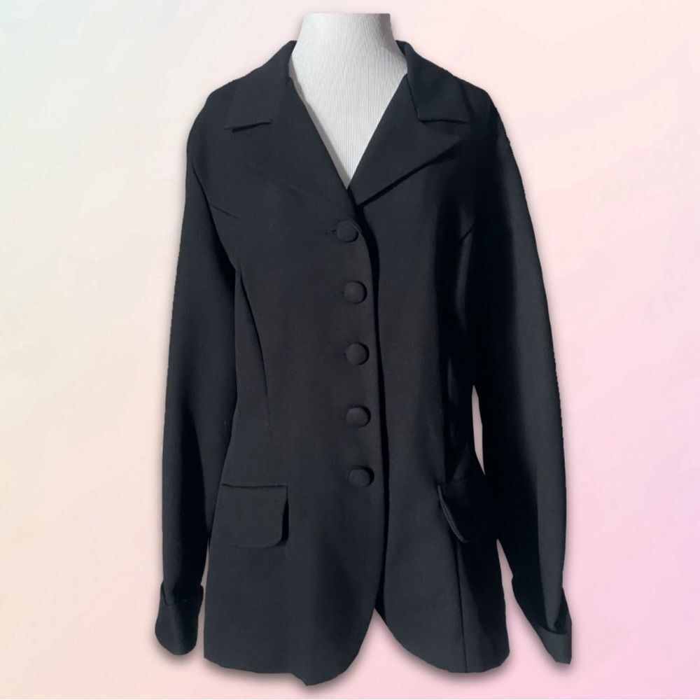 Maggie Lawrence, Vintage, Basic Black, Oversized … - image 1